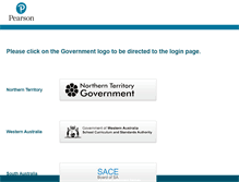 Tablet Screenshot of pearsononline.com.au